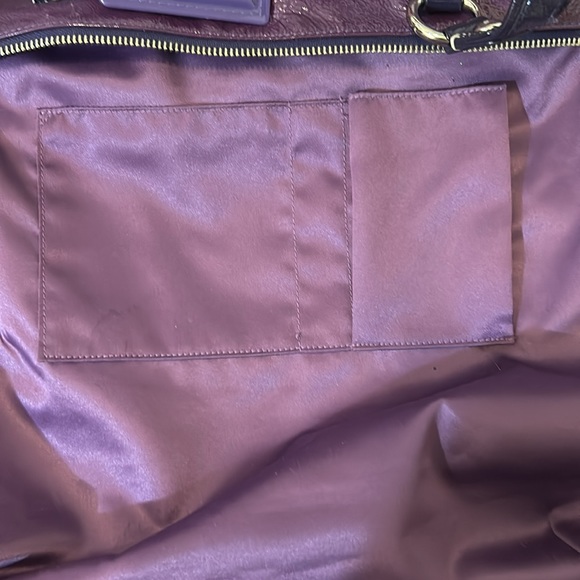 Coach PoppyTartan Glam Glitter Tote 15886 New - Picture 15 of 16